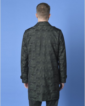 Trench-coat imprimé Dondup 