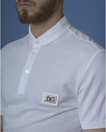 Polo blanc Dolce & Gabbana 