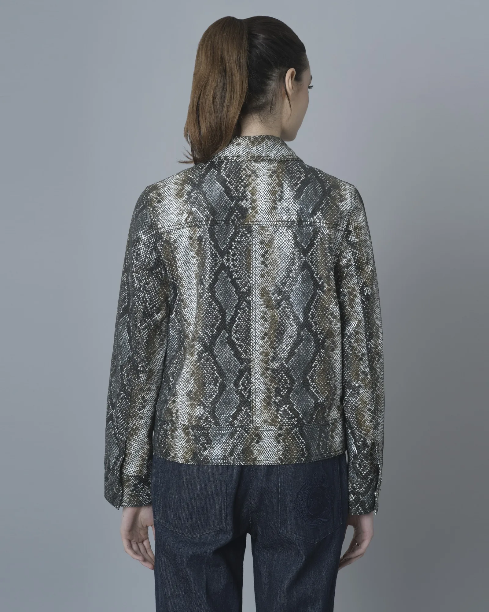 Blouson en cuir Stand Studio 