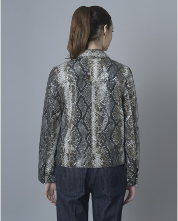 Blouson en cuir Stand Studio 