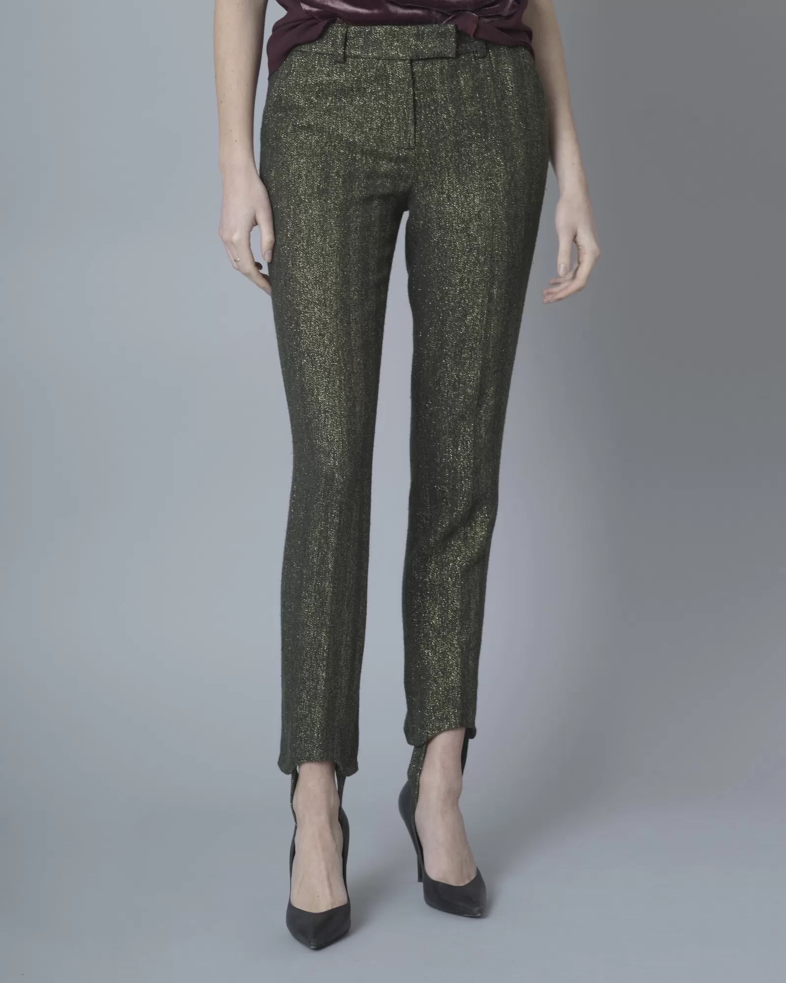 Pantalon en lurex Maison Pere 