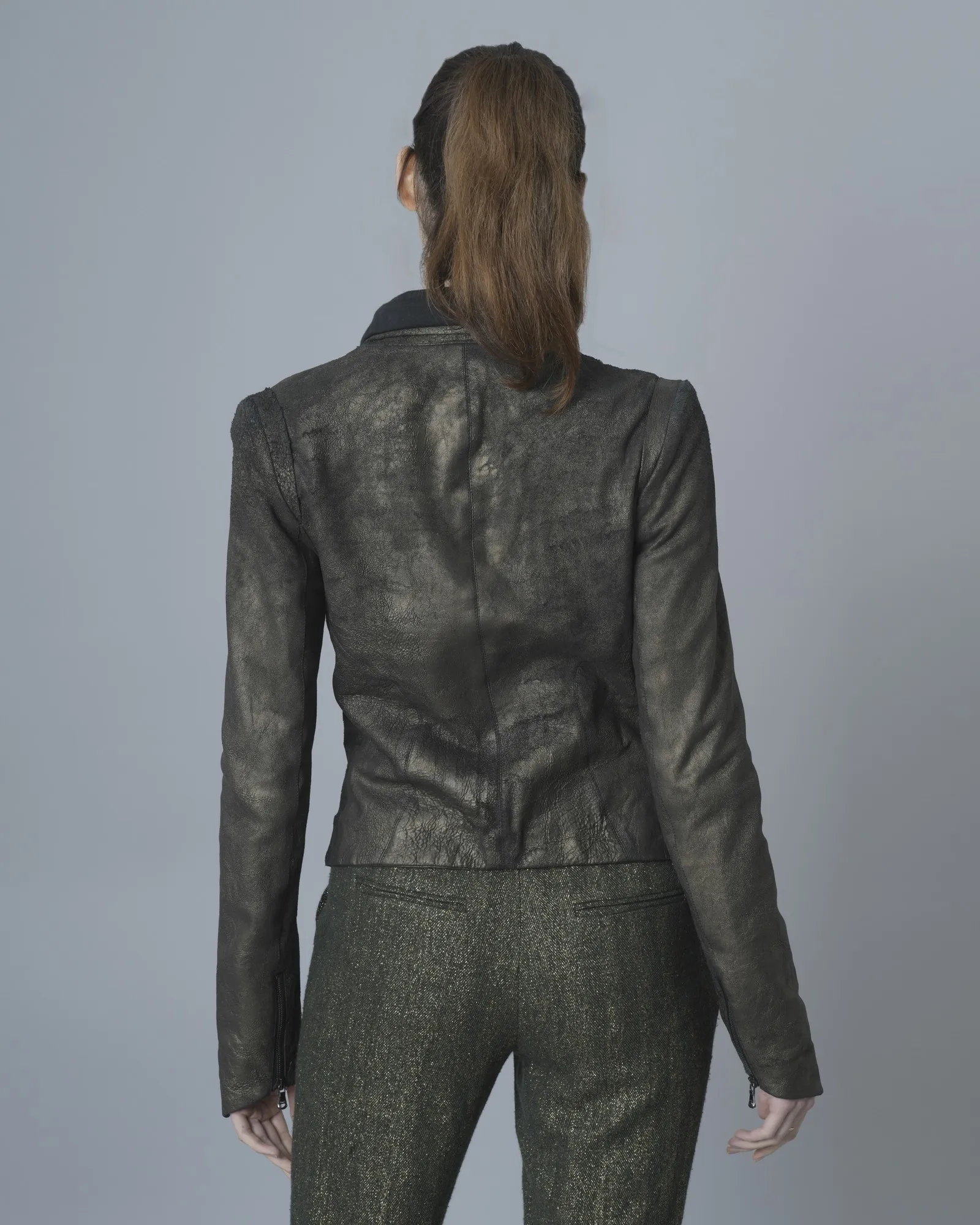 Blouson asymétrique Isabel Benenato 