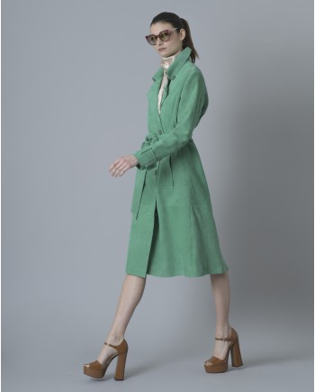 Trench-coat en daim Stand Studio 