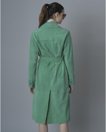 Trench-coat en daim Stand Studio 