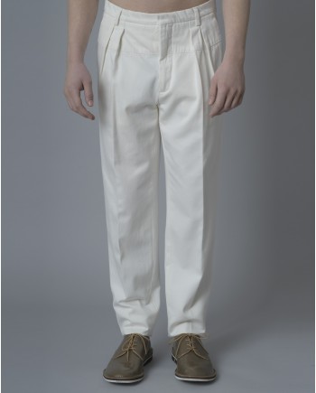 Pantalon blanc Gabriele Pasini 